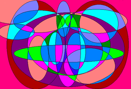 Ovals Overlapping